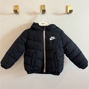 Nike Kids Black Puffer Jacket